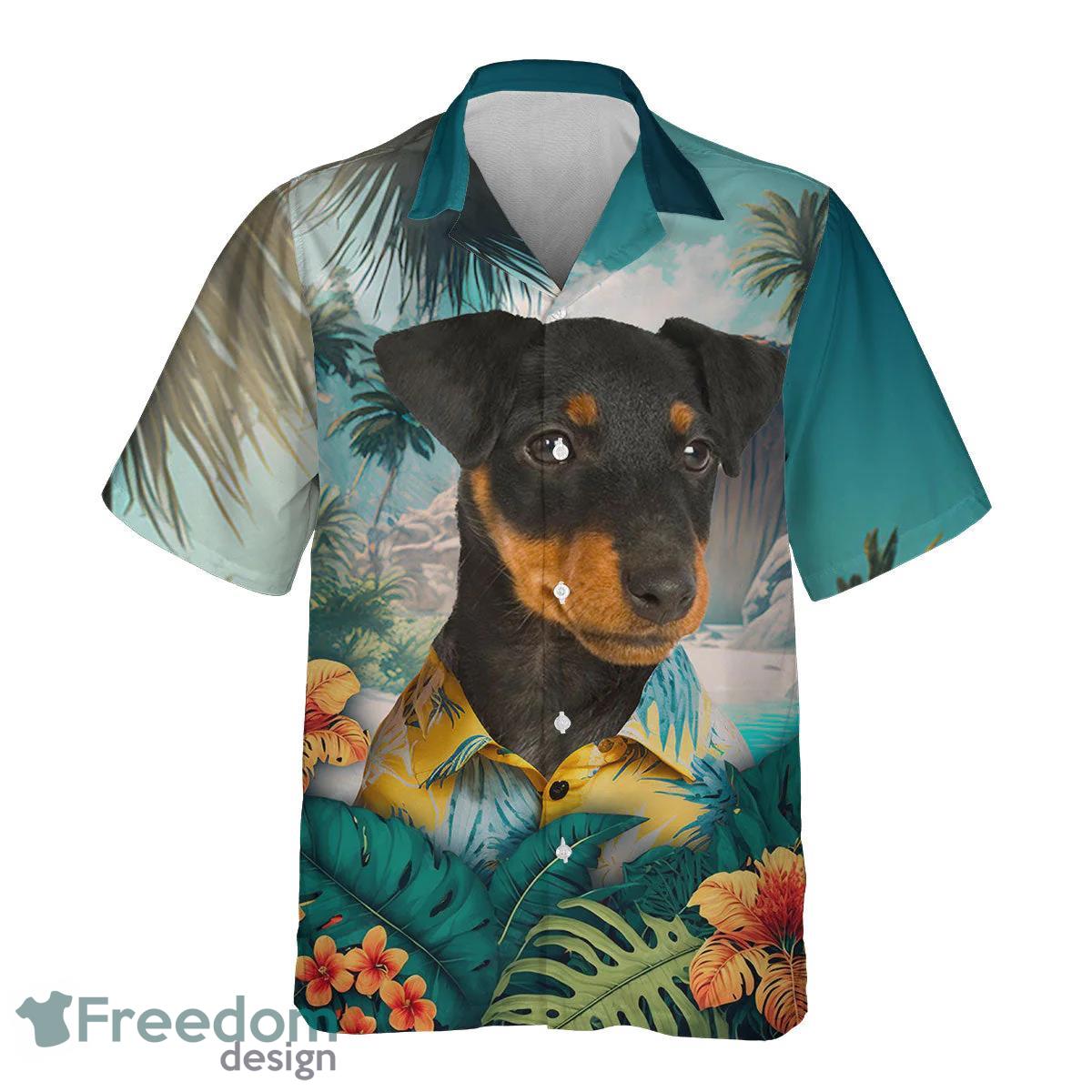 Jagdterrier All Printed 3D Hawaiian Shirt For Men Women Product Photo 2