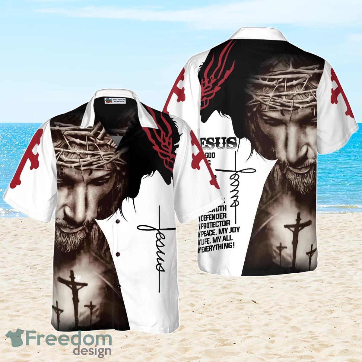 Jesus Is My Everything Hawaiian Shirt Best Gift For Men And Women Product Photo 1