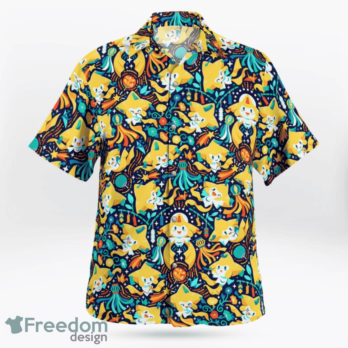 Jirachi PoKeMon Hawaiian Shirt And Short For Fans Product Photo 2