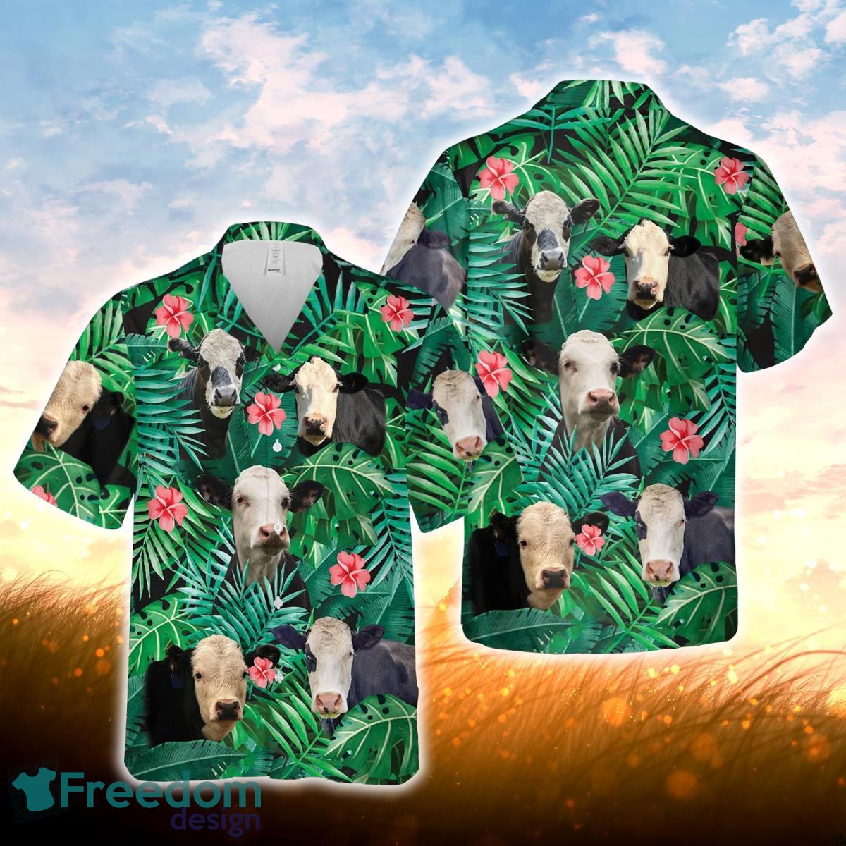 Joy Corners Black Baldy 3D Hawaiian Shirt For Men Women Product Photo 1