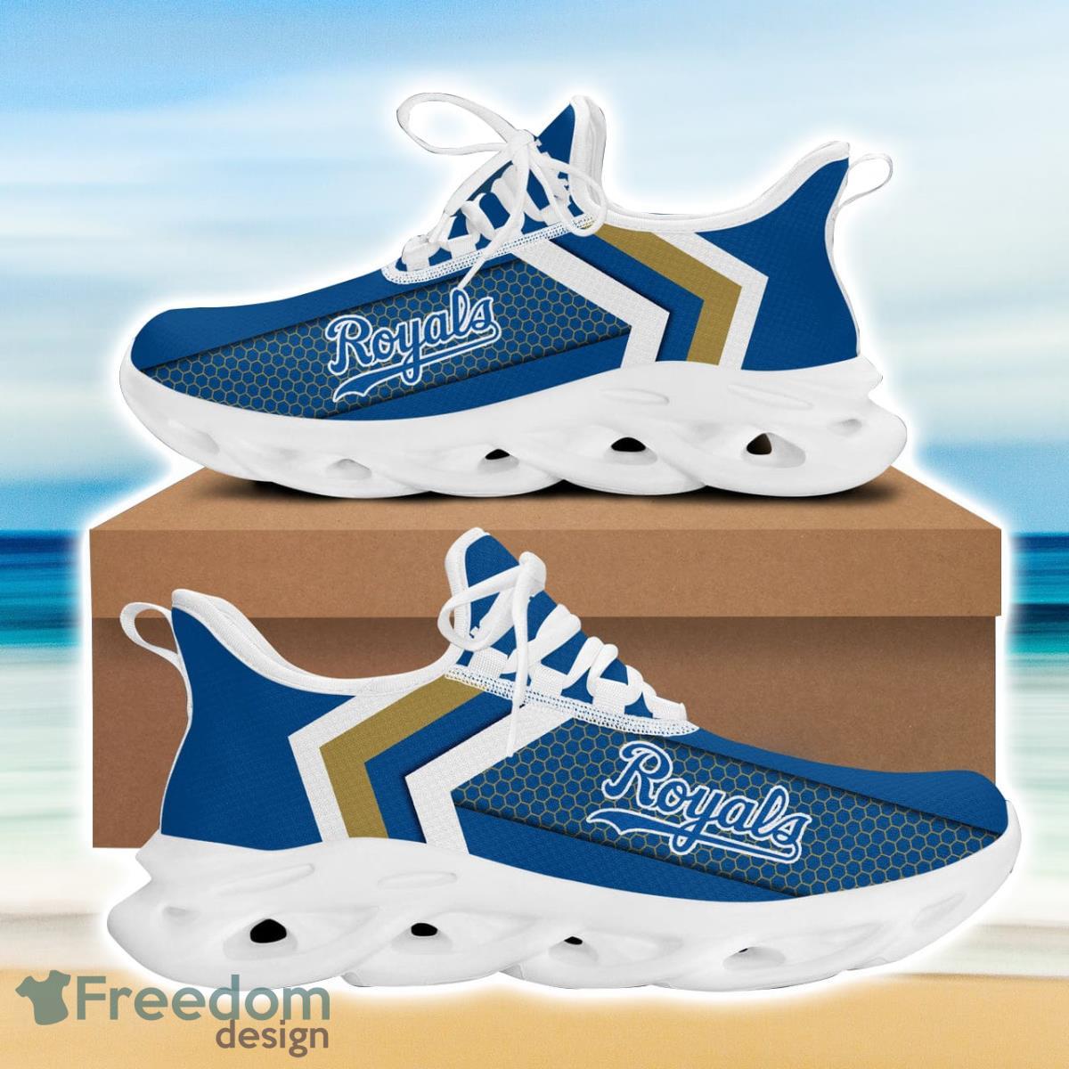 Kansas City Royals Mix Jerseys MLB Max Soul Shoes Custom Name For Men And  Women Running Sneakers - Freedomdesign