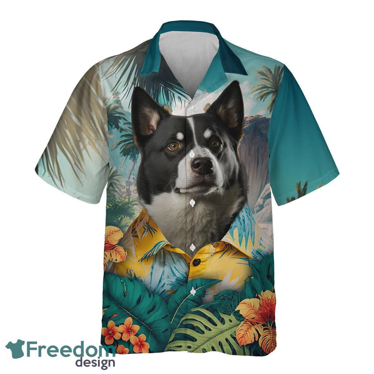 Karelian Bear Dog All Printed 3D Hawaiian Shirt For Dog Lover Product Photo 2