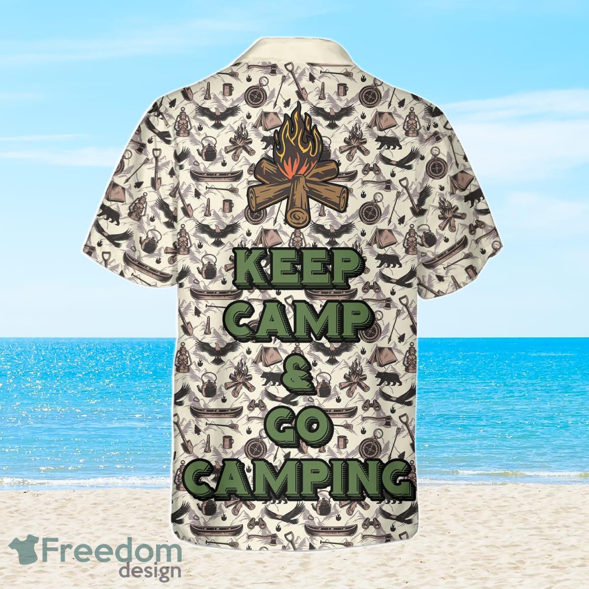 Keep Calm  Go Camping Hawaiian Shirt Best Gift For Men And Women Product Photo 1