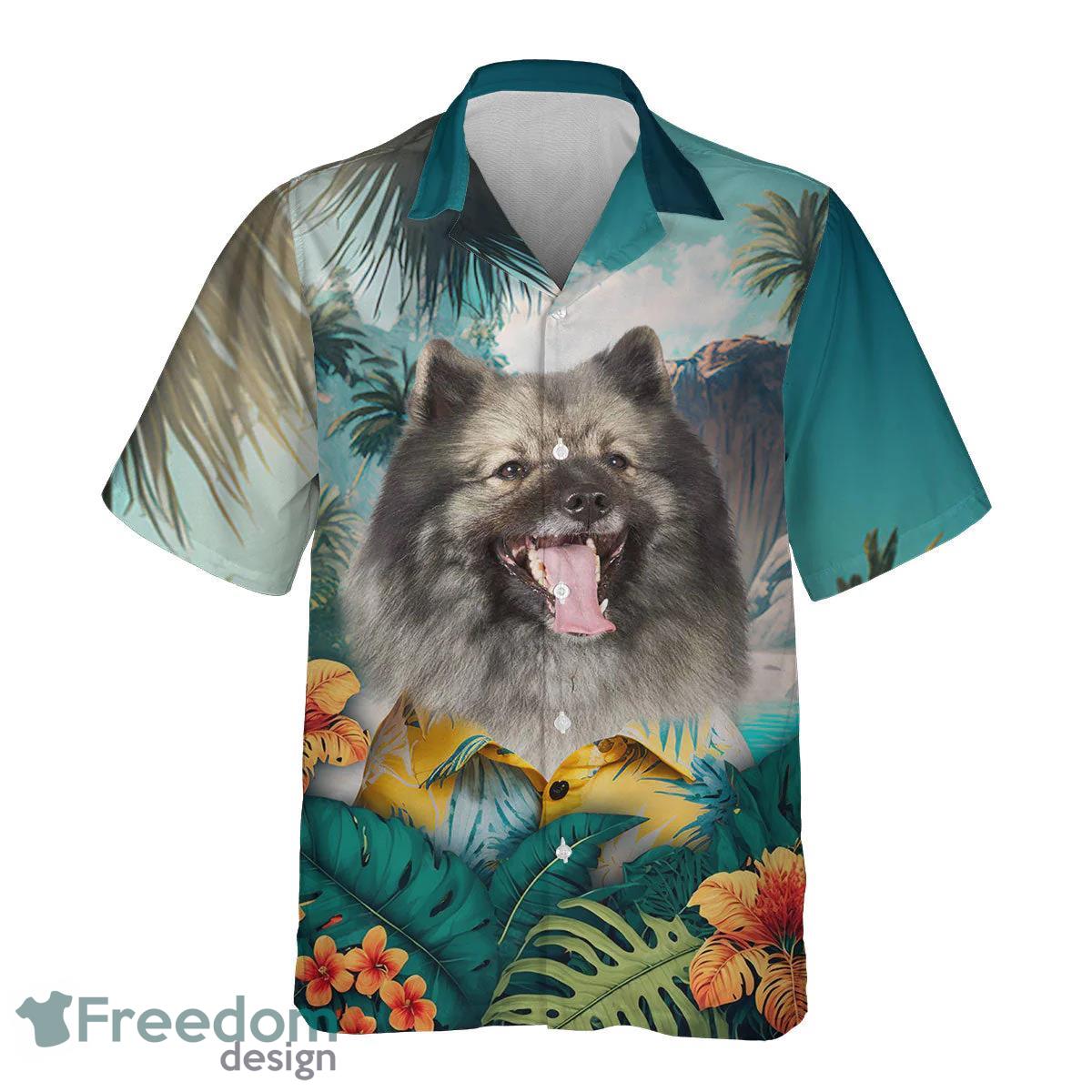 Keeshound All Printed 3D Hawaiian Shirt For Dog Lover Product Photo 2