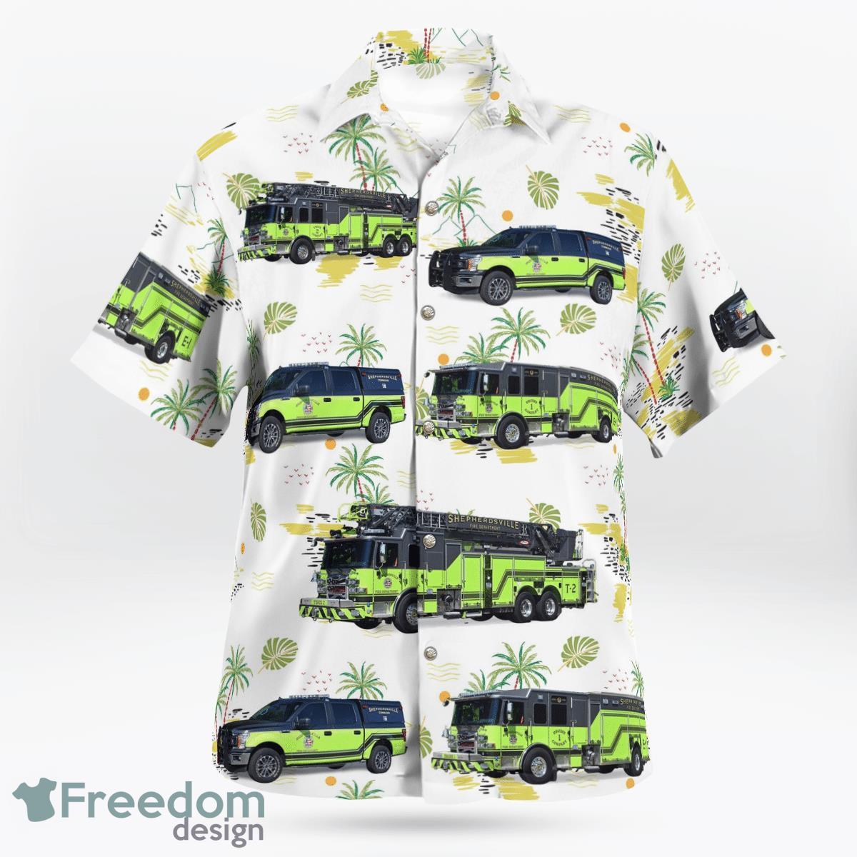 Kentucky, Shepherdsville Fire Department Hawaiian Shirt Best Style For Men Women Product Photo 1