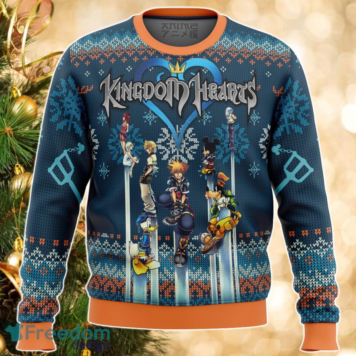 Kingdom Hearts Alt Ugly Christmas Sweater Great Gift For Men Women Product Photo 1