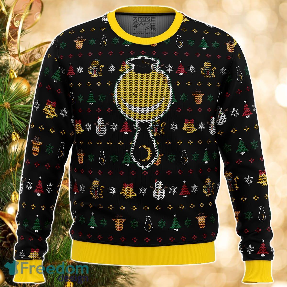 Koro Sensei Assassination Classroom Ugly Christmas Sweater Great Gift For Men Women Product Photo 1