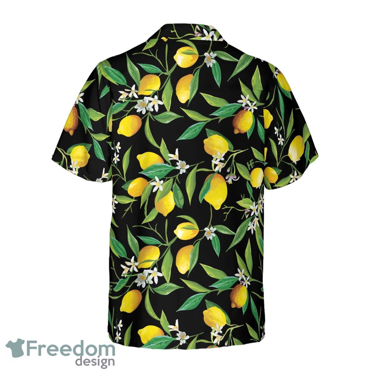 Lemon In Black Hawaiian Shirt Best Gift For Men And Women Product Photo 1