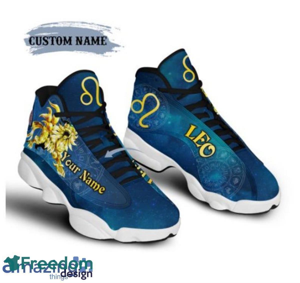 Leo Zodiac Air Jordan 13 Custom Name Sneakers Best Gift For Men And Women Product Photo 8 Leo Zodiac Air Jordan 13 Custom Name Sneakers Best Gift For Men And Women Product Photo 8
