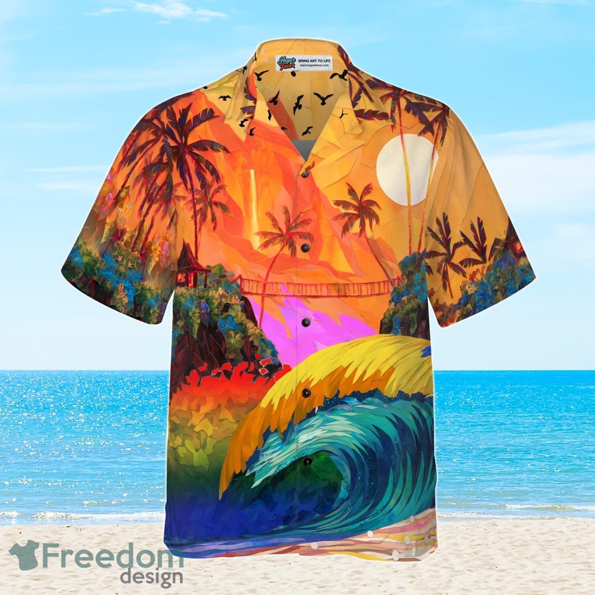 Baltimore Ravens Design 3 Beach Hawaiian Shirt Men And Women For Fans Gift  - Freedomdesign