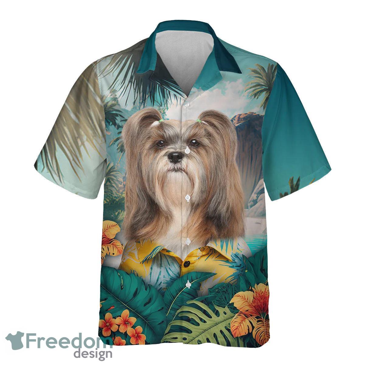 Lhasa Apso All Printed 3D Hawaiian Shirt For Men Women Product Photo 2