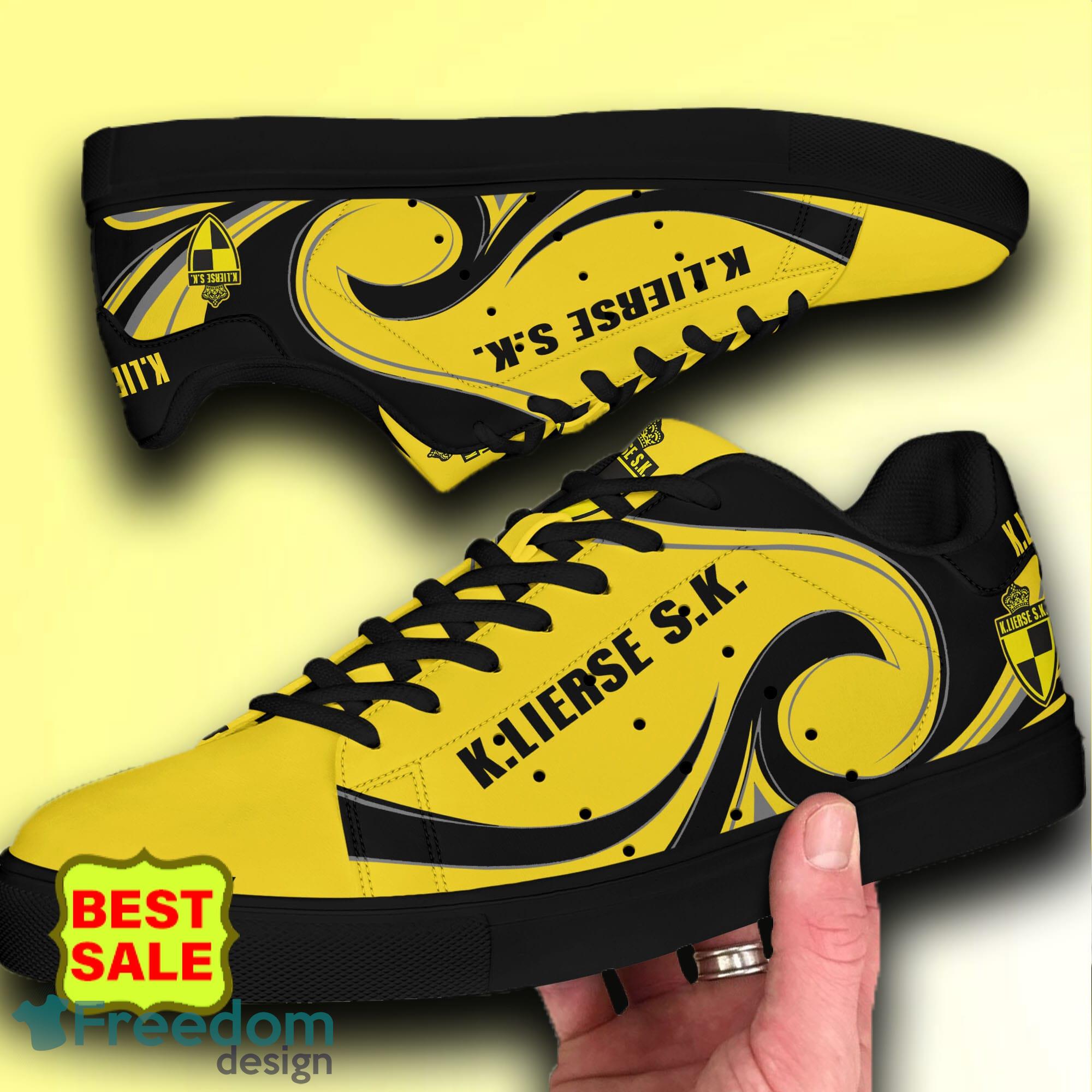 Lierse Kempenzonen Logo Skate Shoes Pro League Fans Stan Smith Sneakers image Lierse Kempenzonen Logo Skate Shoes Pro League Fans Stan Smith Sneakers - Lierse Kempenzonen skate shoes_5