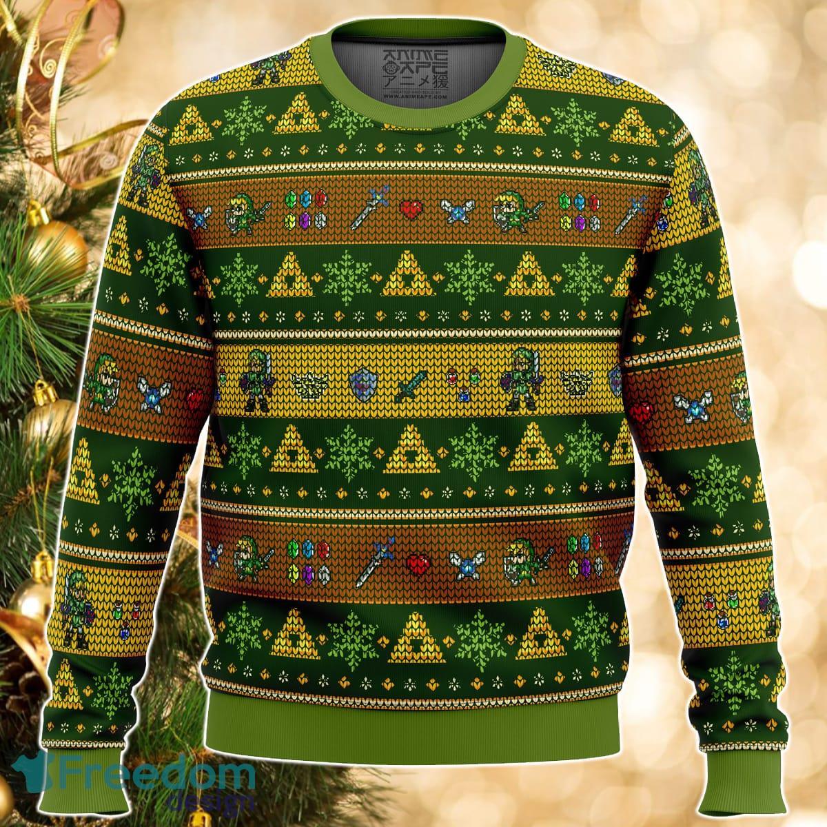 Link Adventure Legend of Zelda Ugly Christmas Sweater Great Gift For Men Women Product Photo 1