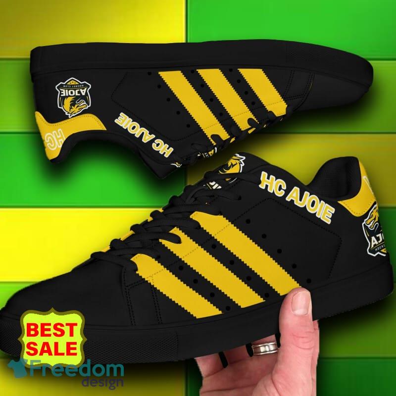 Logo HC Ajoie Skate Shoes NL And Swiss League Stan Smith Sneakers For Fans - HC Ajoie skate shoes_6 Logo HC Ajoie Skate Shoes NL And Swiss League Stan Smith Sneakers For Fans - HC Ajoie skate shoes_6