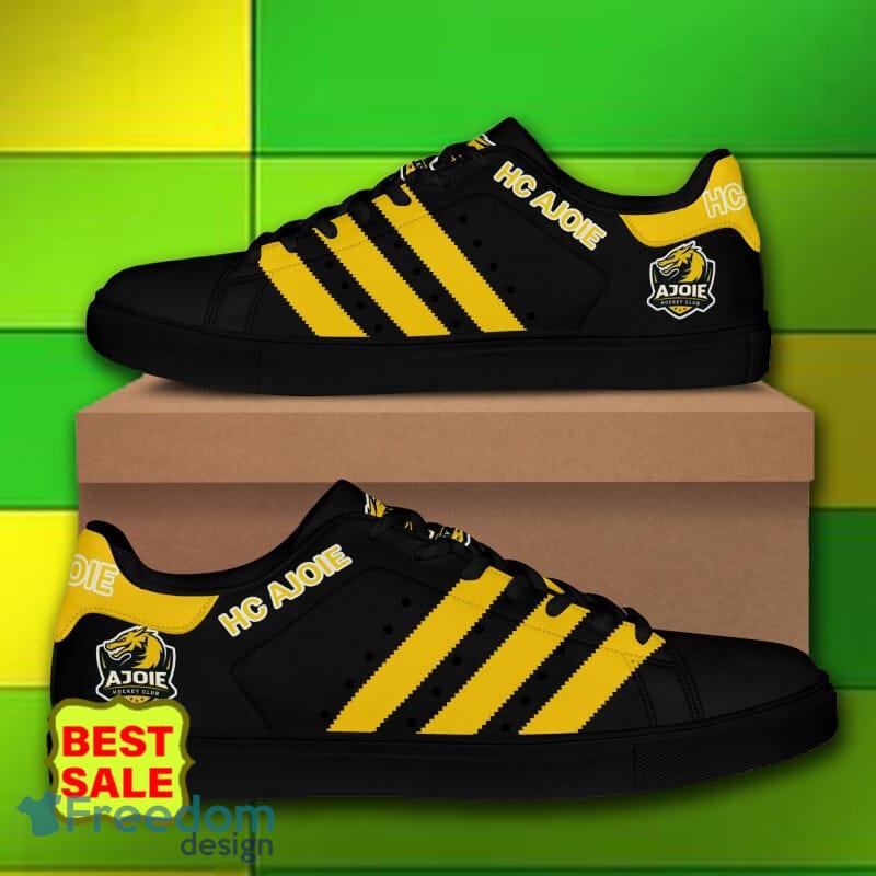 Logo HC Ajoie Skate Shoes NL And Swiss League Stan Smith Sneakers For Fans - HC Ajoie skate shoes_7 Logo HC Ajoie Skate Shoes NL And Swiss League Stan Smith Sneakers For Fans - HC Ajoie skate shoes_7