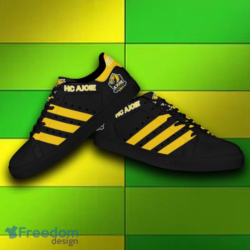 Logo HC Ajoie Skate Shoes NL And Swiss League Stan Smith Sneakers For Fans image Logo HC Ajoie Skate Shoes NL And Swiss League Stan Smith Sneakers For Fans - HC Ajoie skate shoes_8