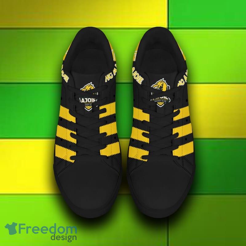 Logo HC Ajoie Skate Shoes NL And Swiss League Stan Smith Sneakers For Fans - HC Ajoie skate shoes_9 Logo HC Ajoie Skate Shoes NL And Swiss League Stan Smith Sneakers For Fans - HC Ajoie skate shoes_9