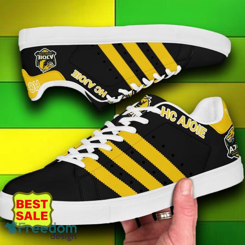 Logo HC Ajoie Skate Shoes NL And Swiss League Stan Smith Sneakers For Fans - HC Ajoie skate shoes_1 Logo HC Ajoie Skate Shoes NL And Swiss League Stan Smith Sneakers For Fans - HC Ajoie skate shoes_1