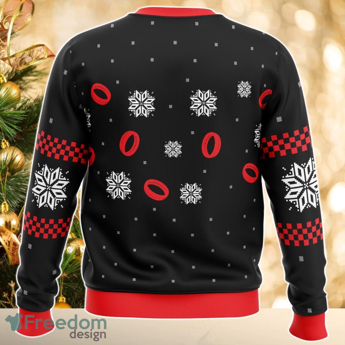 Lord of the Rings Filthy Hobitses Ugly Christmas Sweater Great Gift For Men Women Product Photo 2