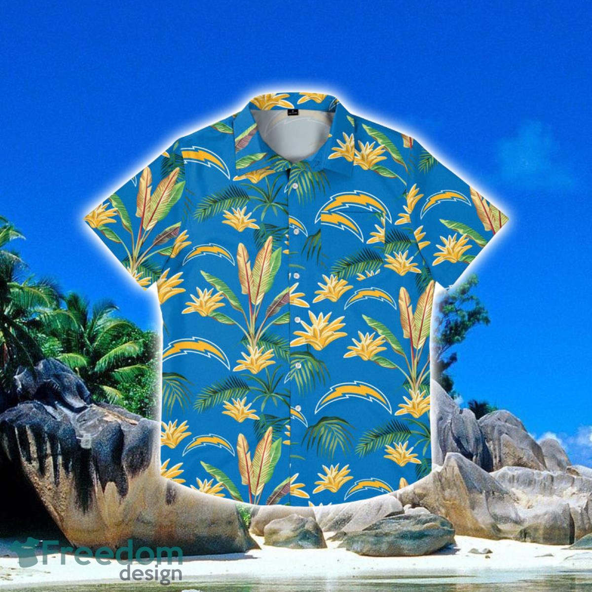 Los Angeles Chargers NFL Victory Vacay Hawaiian Shirt Special Gift For Fans Product Photo 1