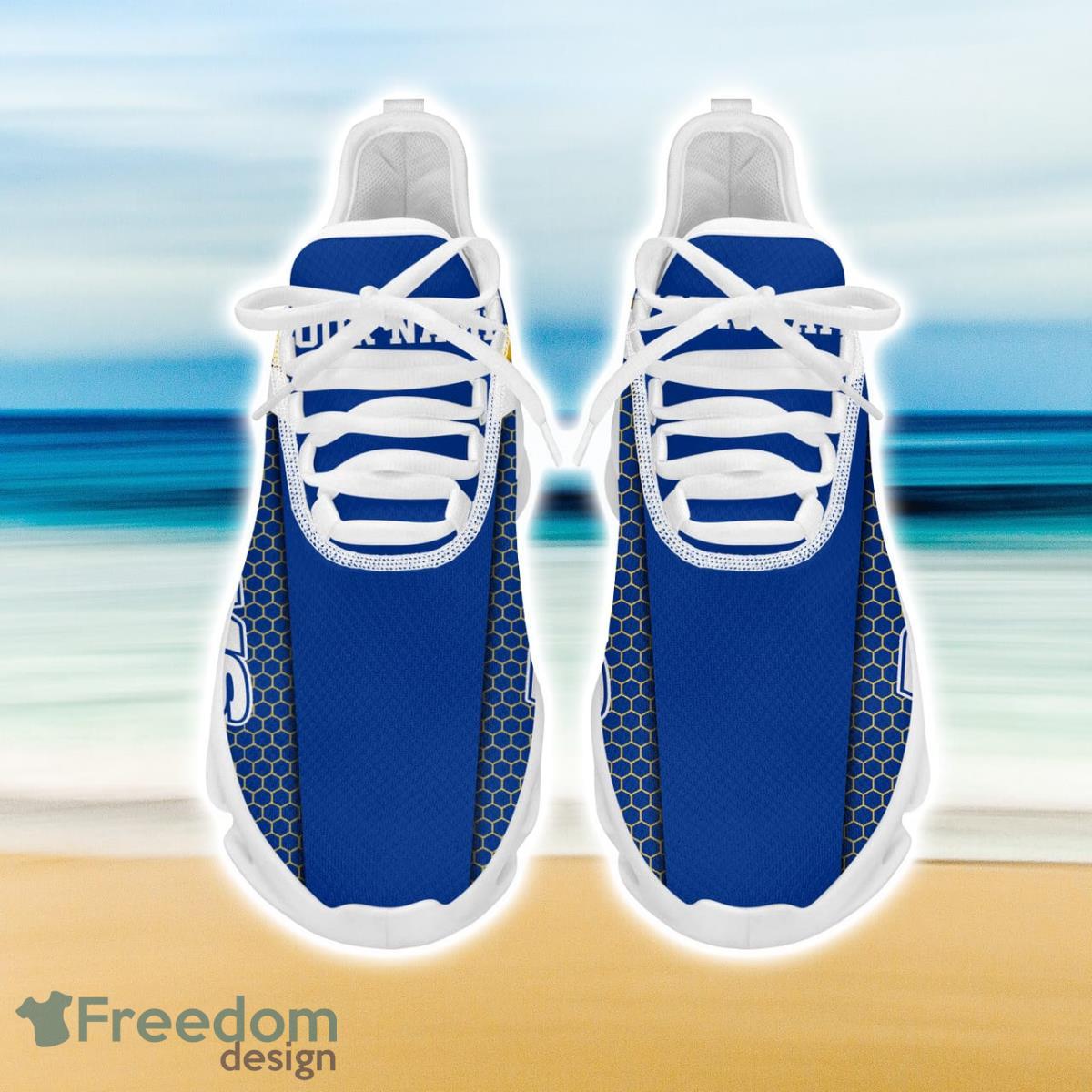 Los Angeles Dodgers Max Soul Snesker Running Shoes - Freedomdesign