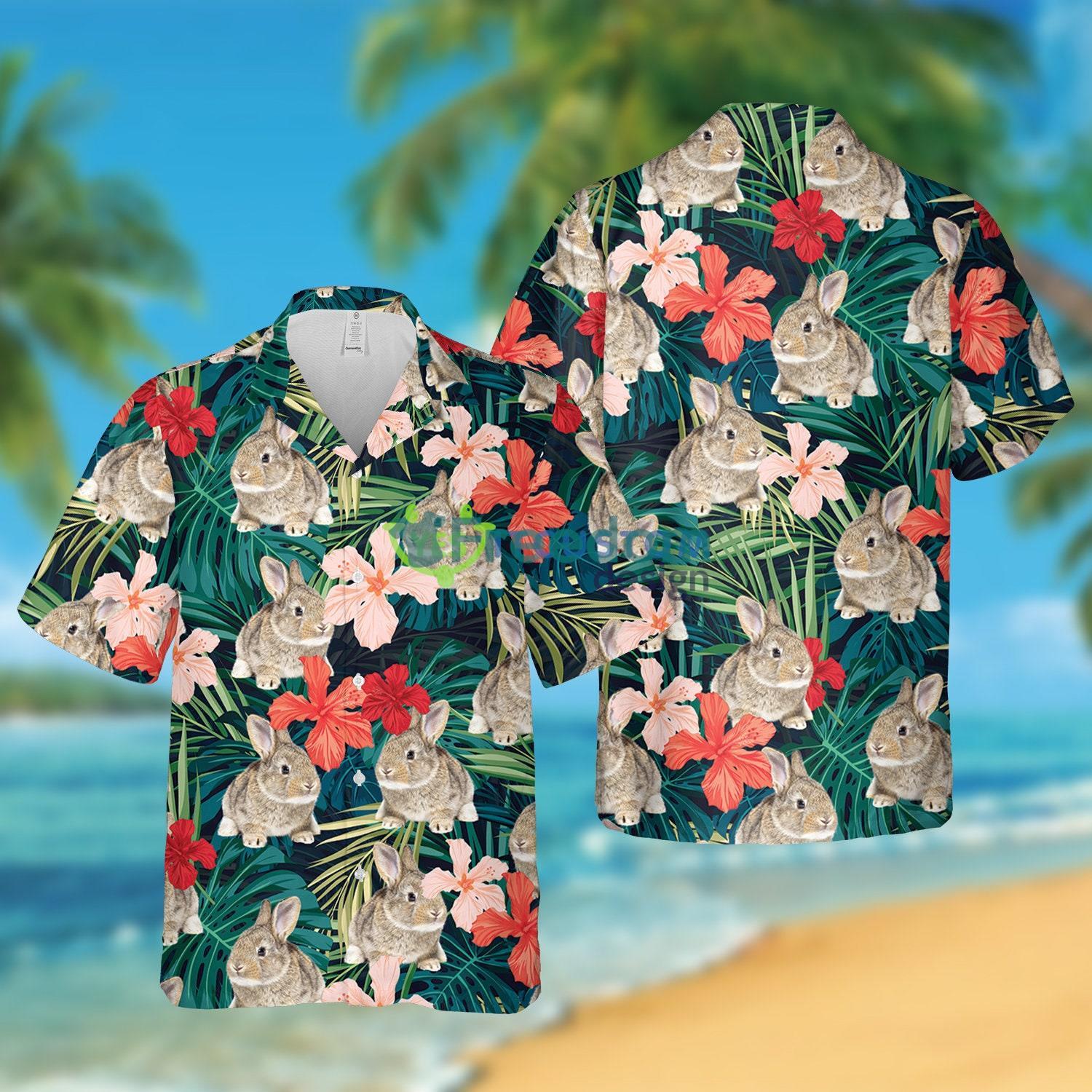 Last Chance for Romance Men's 'Tropical Floral' Jersey - 4XL