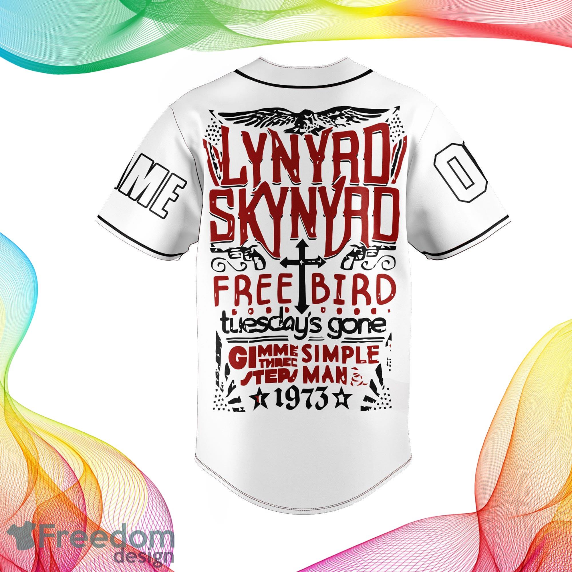 Lynyrd Skynyrd One More For The Fans Jersey Baseball Shirt Custom Number And Name image Lynyrd Skynyrd One More For The Fans Jersey Baseball Shirt Custom Number And Name - Lynyrd Skynyrd One More For The Fans Personalized Baseball Jersey_3