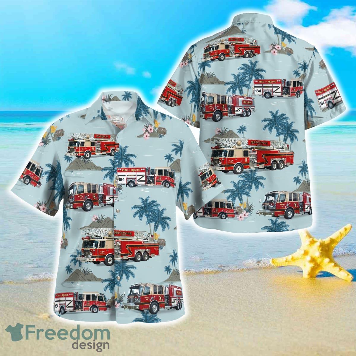 Magnolia Volunteer Fire Department Hawaiian Shirt Best Style For Men Women Product Photo 1