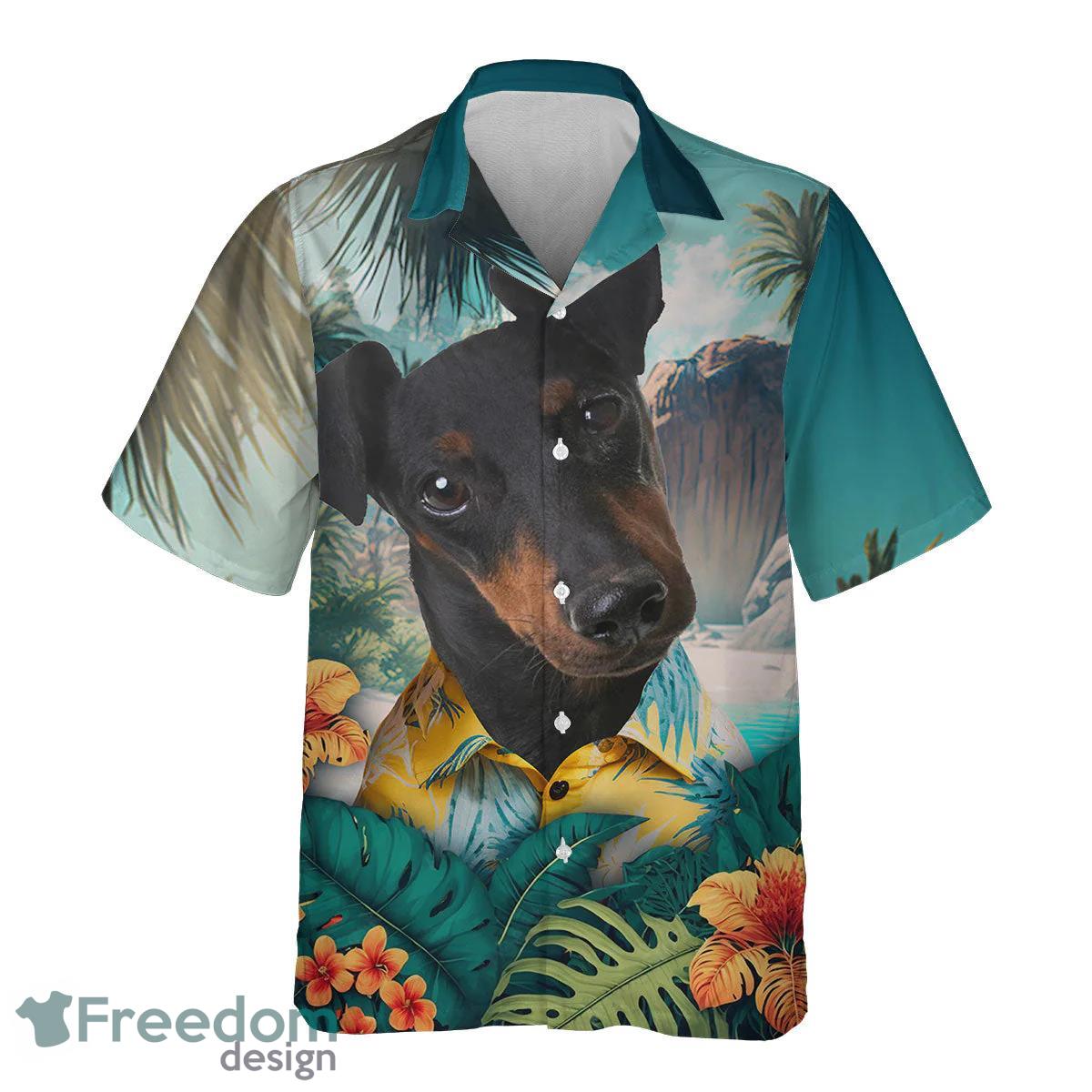 Manchester Terrier All Printed 3D Hawaiian Shirt For Men Women Product Photo 2