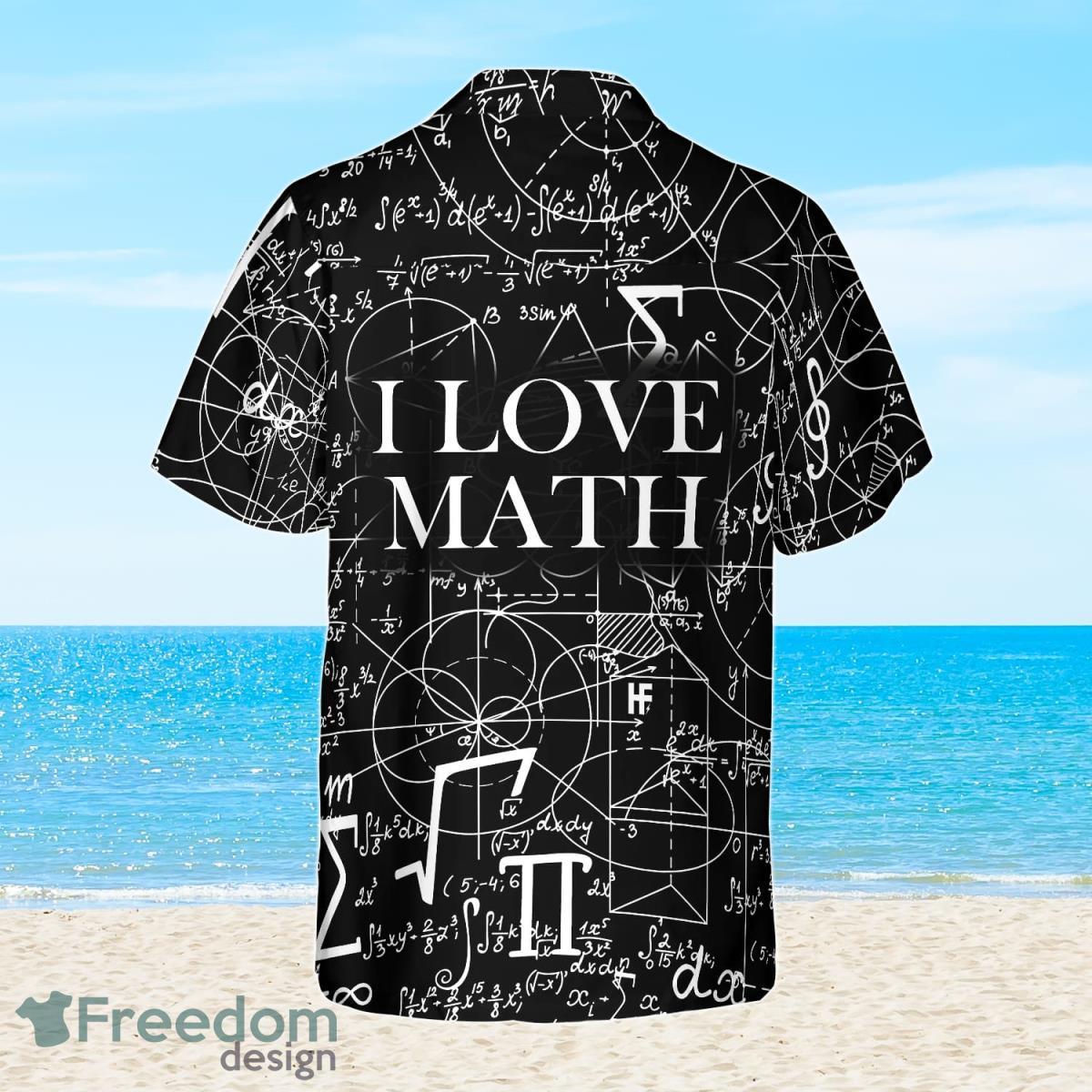 Math Lover Seamless Pattern Hawaiian Shirt Best Gift For Men And Women Product Photo 2