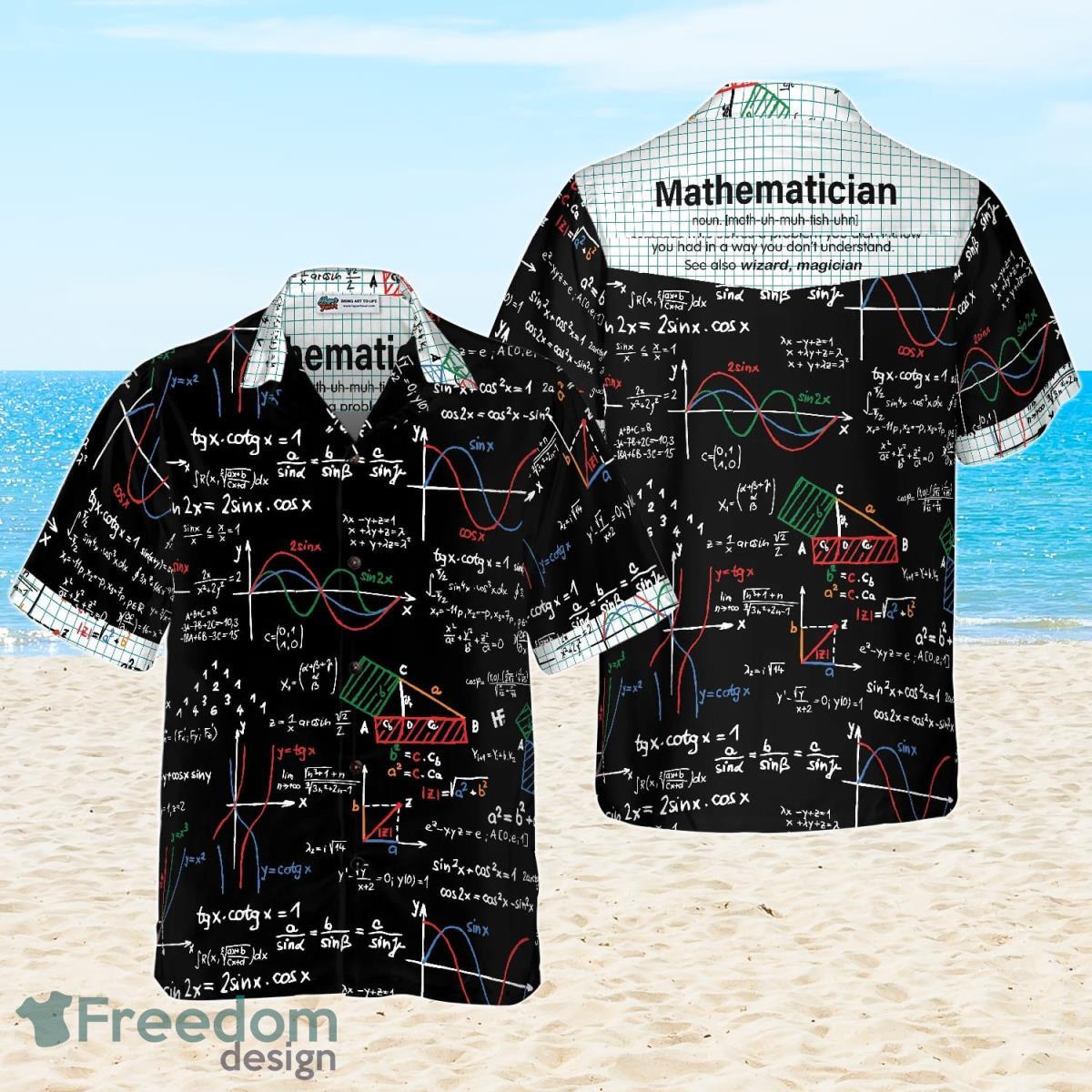 Mathematician Hawaiian Shirt Best Gift For Men And Women Product Photo 1