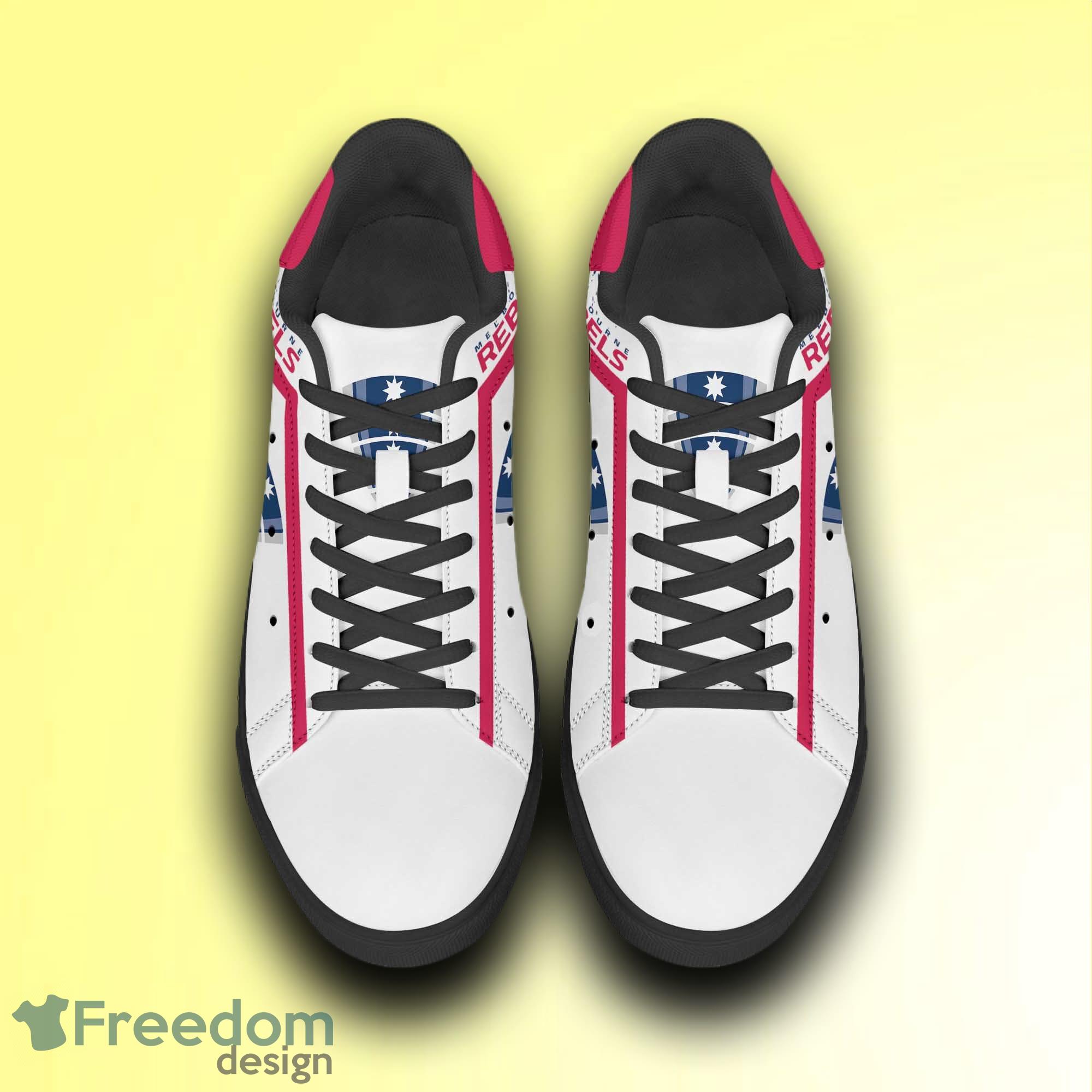 Melbourne Rebels Super Rugby Stan Smith Skate Shoes Black White For Men And Women - Melbourne Rebels skate shoes_5 Melbourne Rebels Super Rugby Stan Smith Skate Shoes Black White For Men And Women - Melbourne Rebels skate shoes_5