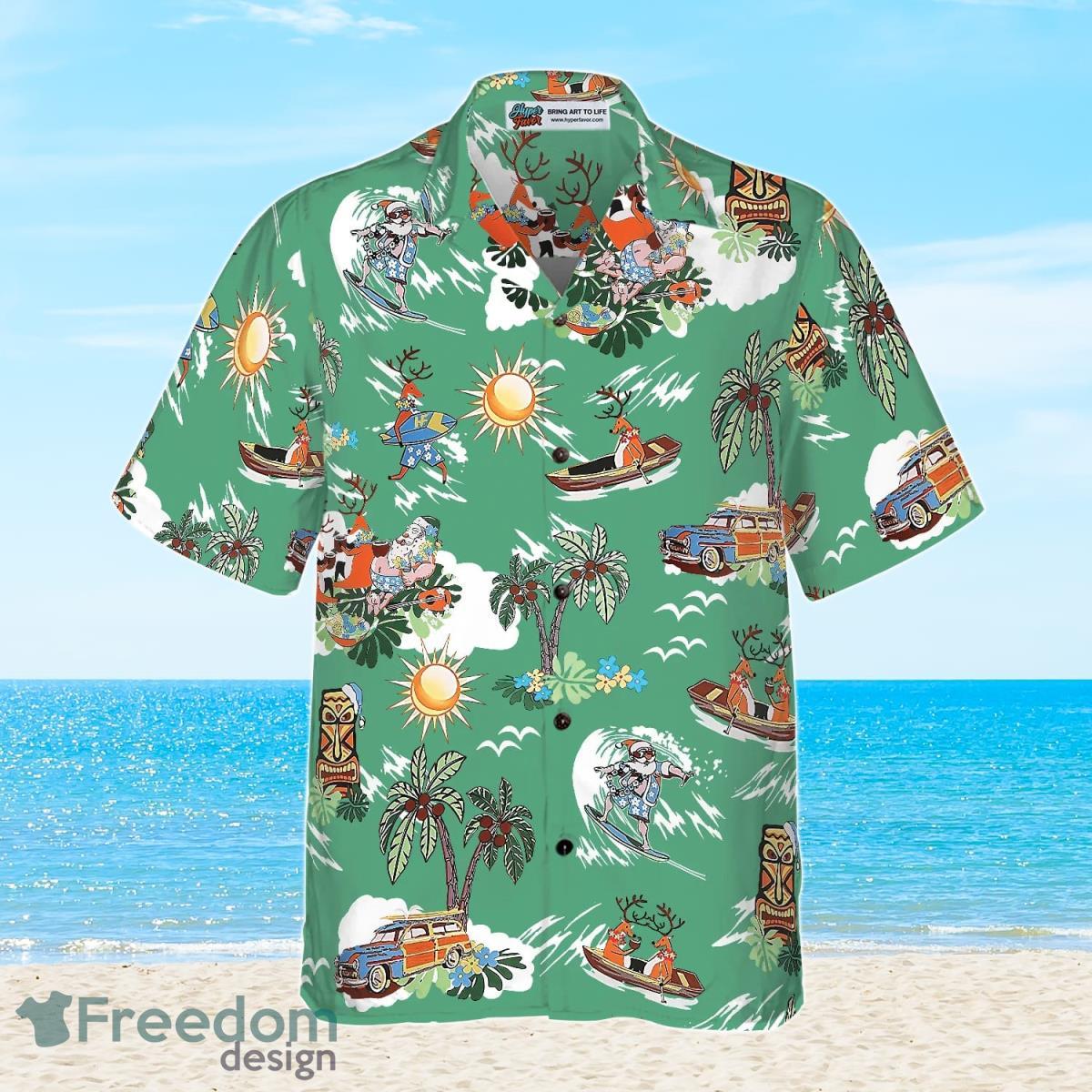 Merry Christmas Santa Claus 10 Hawaiian Shirt Best Gift For Men And Women Product Photo 2