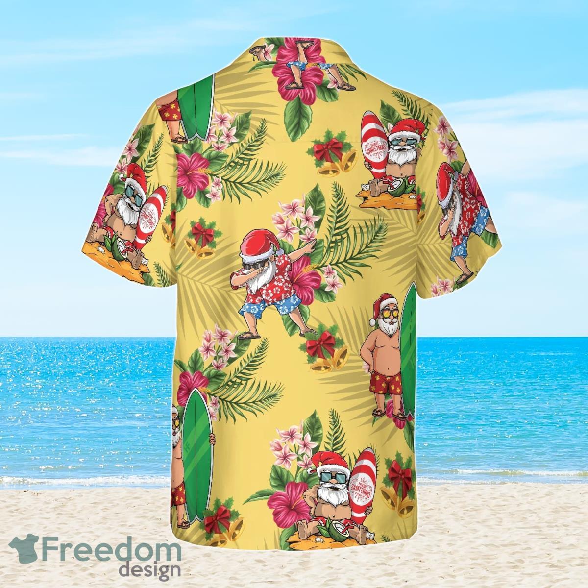 Merry Christmas Santa Claus Surfing Dab Hawaiian Shirt Best Gift For Men And Women Product Photo 1