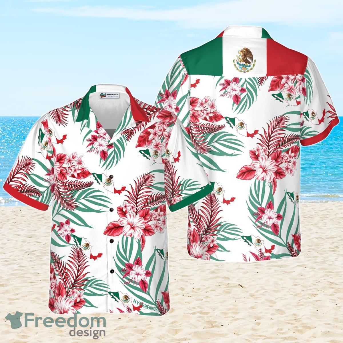 Mexico Proud Hawaiian Shirt Best Gift For Men And Women Product Photo 1