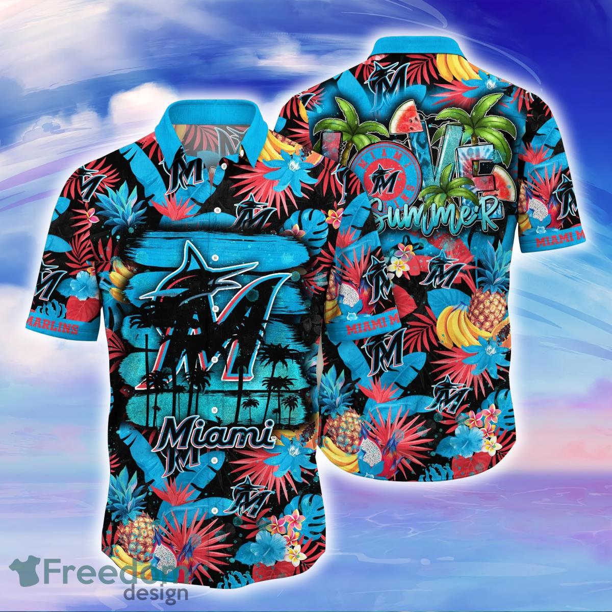 Miami Marlins MLB Hawaiian Shirt Custom Pool Parties Aloha Shirt - Trendy  Aloha