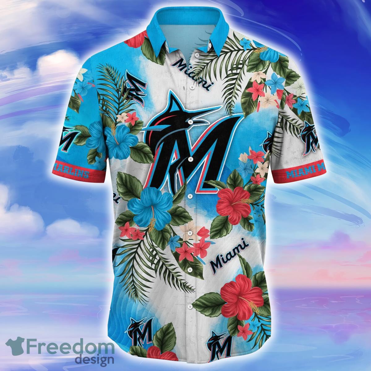 Miami Marlins MLB Hawaiian Shirt 4th Of July Independence Day Best