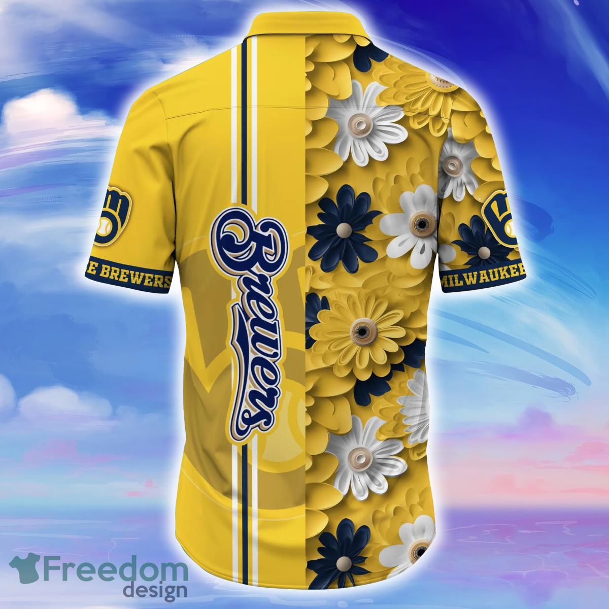 Milwaukee Brewers Major League Baseball Hawaiian Shirt For Women And Men -  Freedomdesign