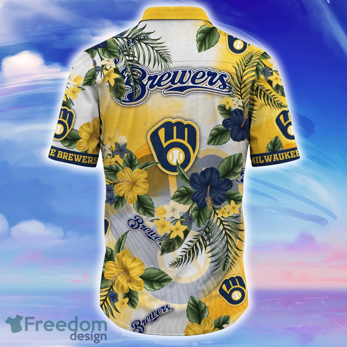 Milwaukee Brewers Logo MLB Baseball Jersey Shirt For Men And Women -  Freedomdesign
