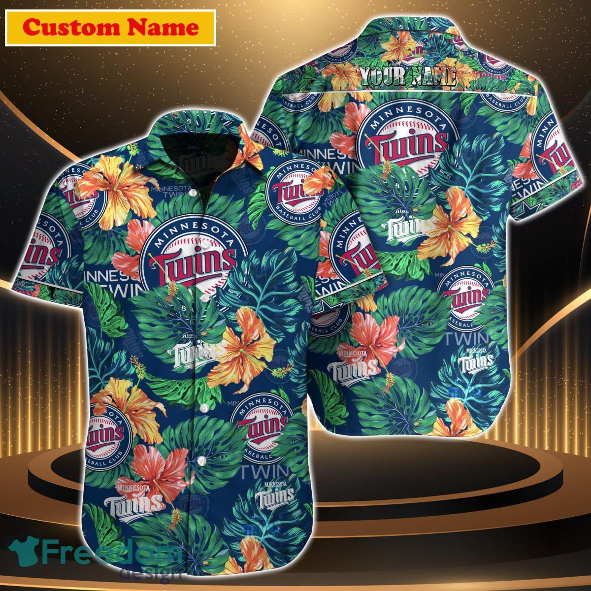 Minnesota Twins MLB Hawaiian Shirt Coconut AOP Custom Name New For