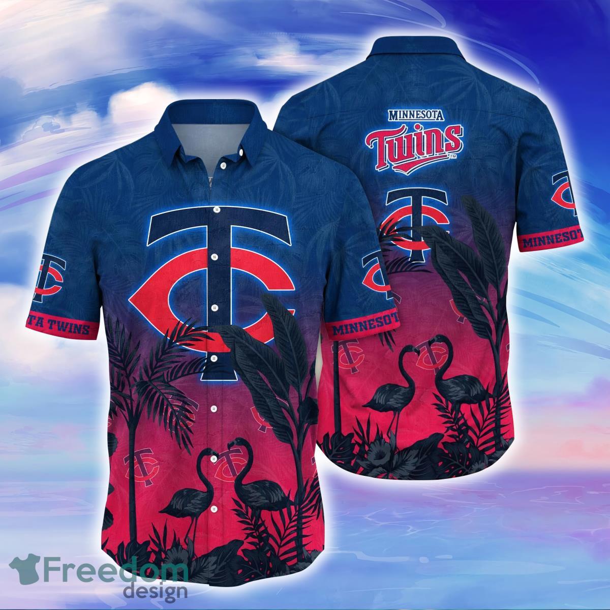 Minnesota Twins MLB Flower Hawaiian Shirt Best Gift For Fans - Freedomdesign