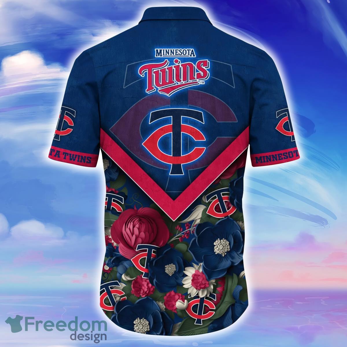 Minnesota Twins MLB Flower Hawaiian Shirt Great Gift For Men Women Fans -  Freedomdesign
