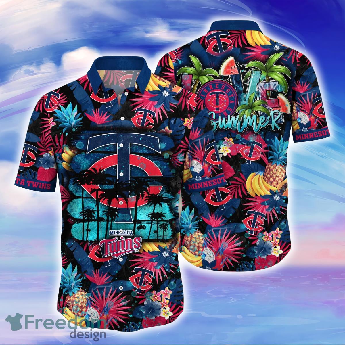 Minnesota Twins MLB Flower Hawaiian Shirt For Men Women Best Gift