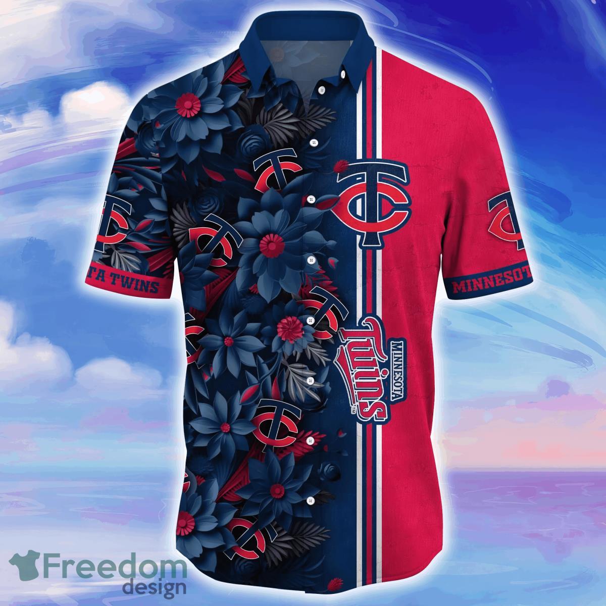 Minnesota Twins MLB Flower Hawaiian Shirt For Men Women Great Gift For Real Fans Product Photo 2