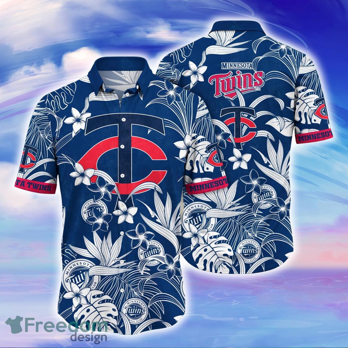 Minnesota Twins MLB Flower Hawaiian Shirt For Men Women Style Gift For Fans  - Freedomdesign