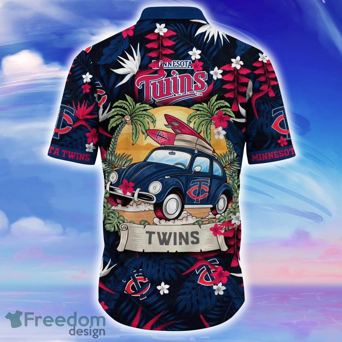 Minnesota Twins MLB Flower Hawaiian Shirt For Men Women Unique
