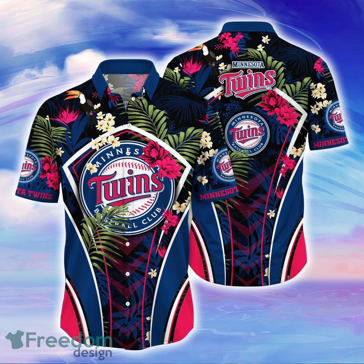 Minnesota Twins MLB Flower Hawaiian Shirt Special Gift For Men