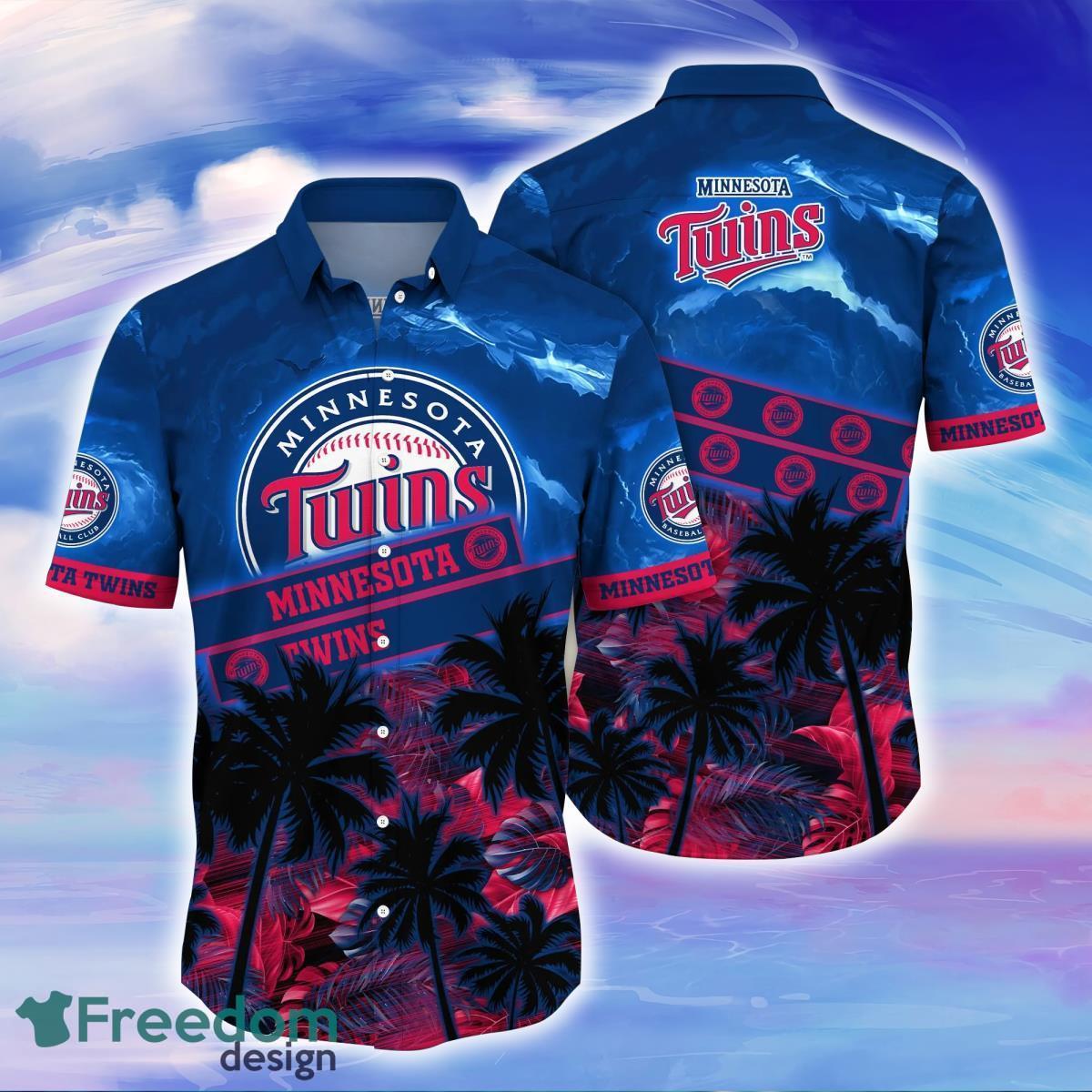 Minnesota Twins MLB Flower Hawaiian Shirt Style Gift For Fans Product Photo 1