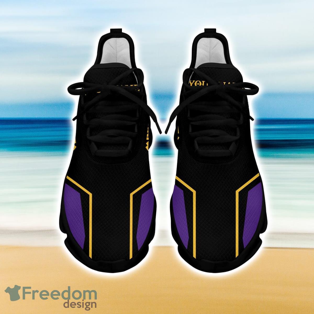 Minnesota Vikings Cool Max Soul Snesker Running Shoes Personalized Name -  Freedomdesign