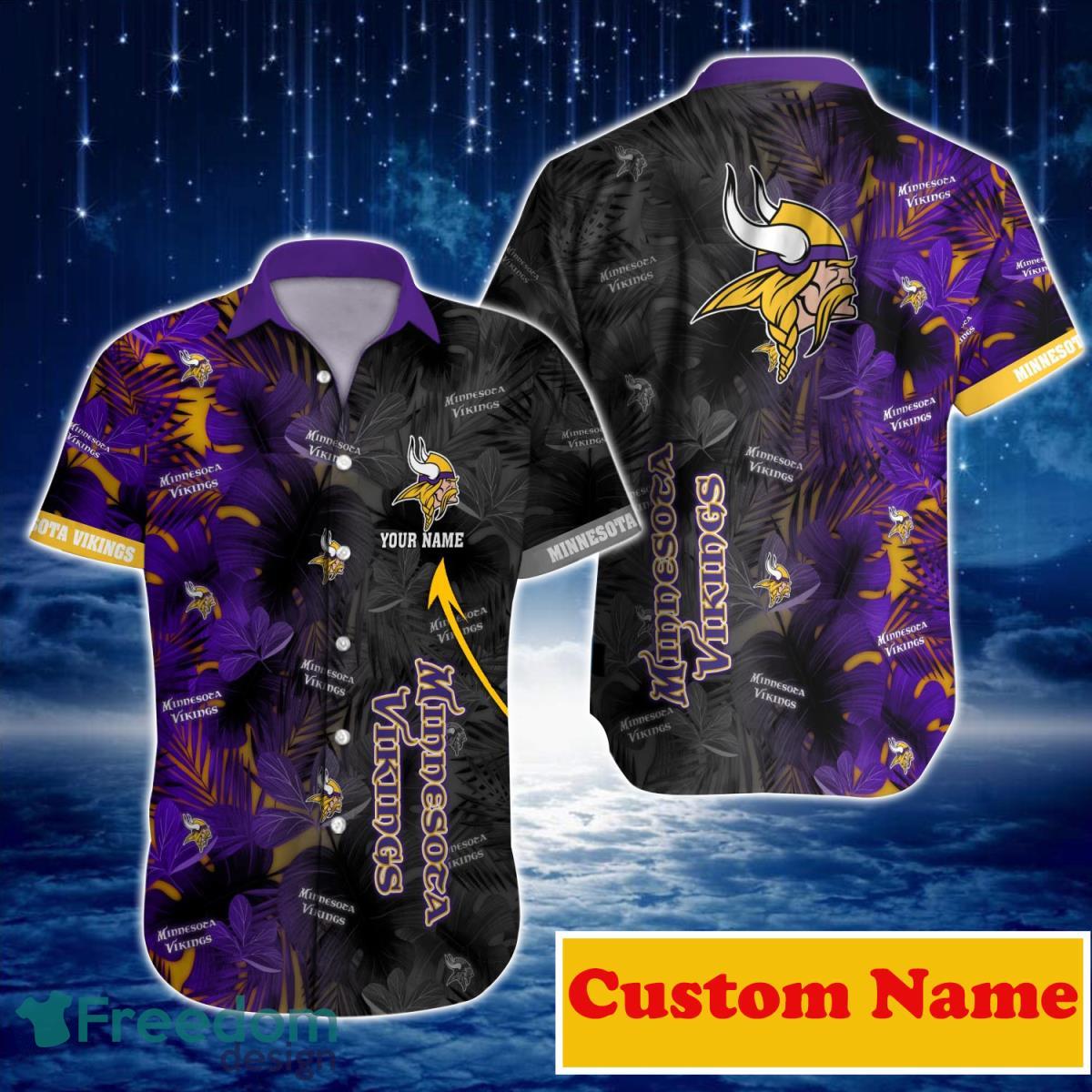 Minnesota Vikings NFL Personalized Hawaiian Shirt For Fans